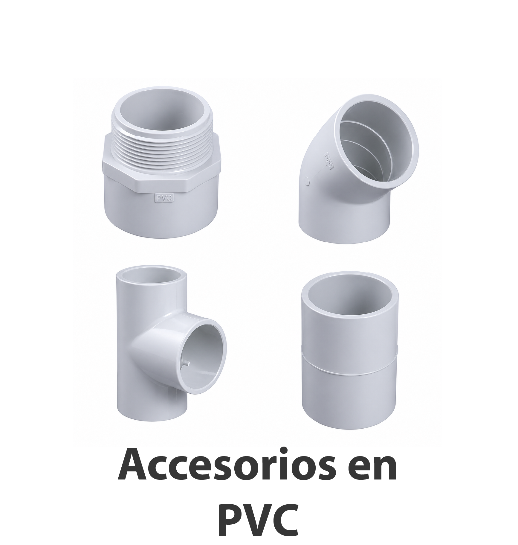accesorios PVC